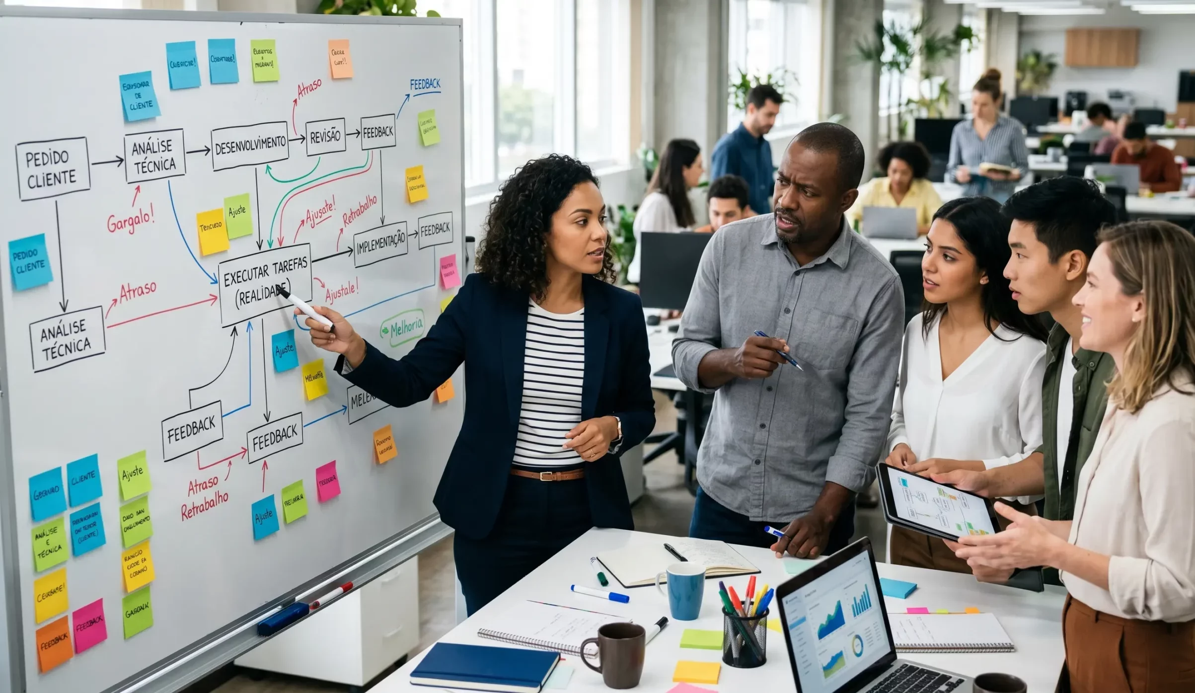 7 erros no mapeamento de processos que travam empresas